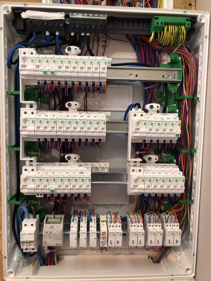 Installation de chauffage électrique L'Aigle